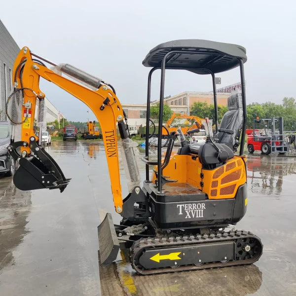 AGT 13.5 HP B&S 1 ton Mini Small Excavator, With Hydraulic Thumb and Swing Boom ,Gasoline For Sale | AGT-DM12-C